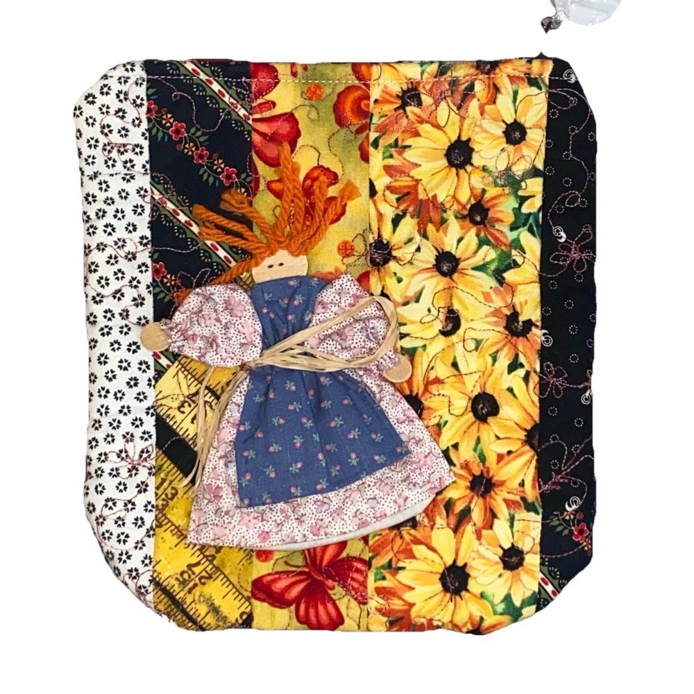 Vintage Warming Pouch Hot/Cold Pack Case Lavender Scented‎ Self Care Hand Made